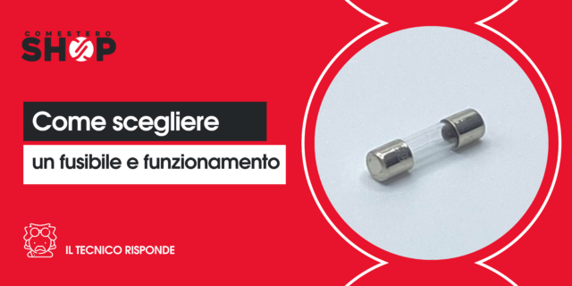 Funzionamento fusibile sostituzione dimensionamento